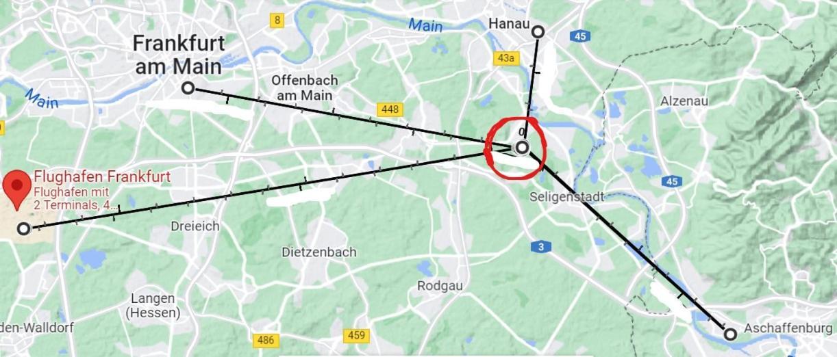 River View Near Frankfurt -- 3 -- 4 Betten Und 1 Groesse Schlafcouch Апартаменты *